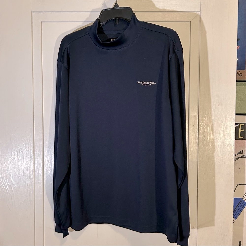 Disney Golf Izod C-Cool mock turtleneck top men’s Large